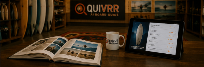 Quivrr board reviews editorial artwork